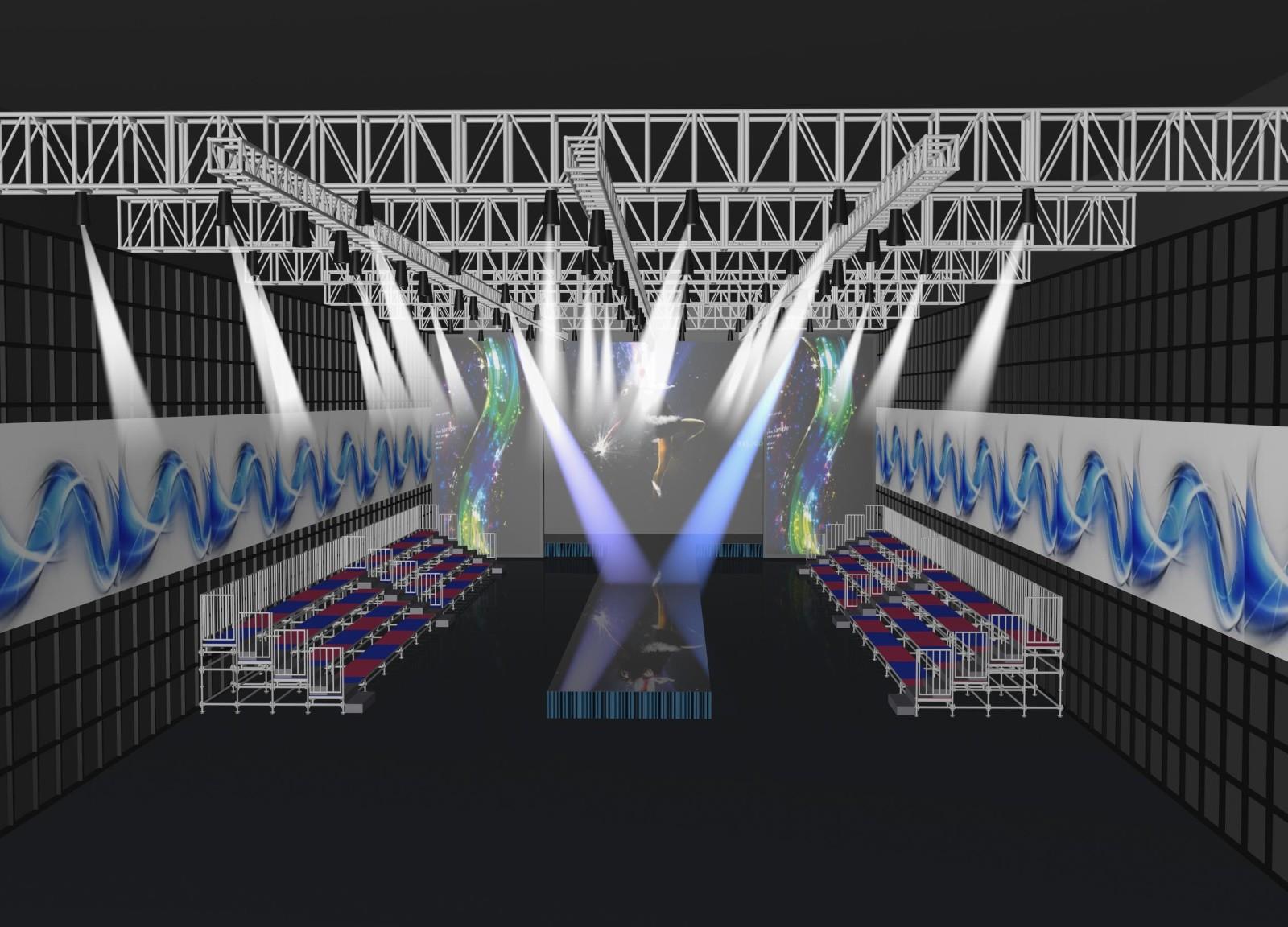 Lighting truss stage Lighting truss stage