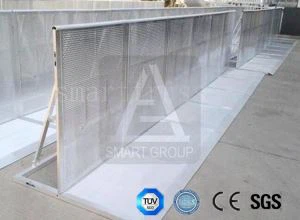 Barriera di sicurezza per il controllo della folla