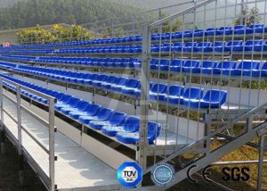 Posti a sedere in tribuna per impalcature all'aperto